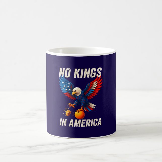 Keine Könige in Amerika Kaffeetasse (Mittel)
