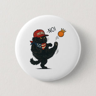 Keine Könige in Amerika, Katzen gegen Trump Anti-T Button