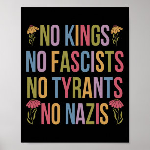 Keine Könige in Amerika keine Faschisten wir die M Poster