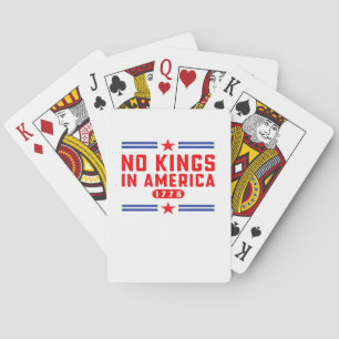 Keine Könige in Amerika Klassisch Minimal Sauber Spielkarten