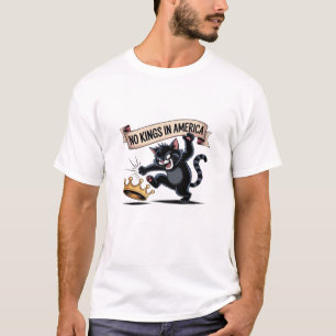 Keine Könige In Amerika Klassischer Kreativer Stil T-Shirt