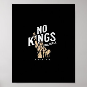 Keine Könige in Amerika Klassischer Patriotischer  Poster
