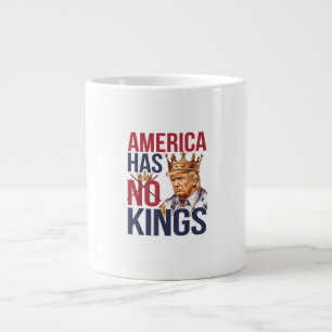 Keine Könige In Amerika Lustig Amerika Hat Keinen  Jumbo-Tasse
