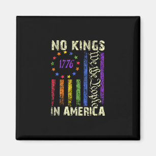 Keine Könige In Amerika Lustig Lgbt Magnet