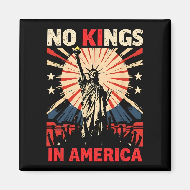 Keine Könige in Amerika Magnet (Vorne)