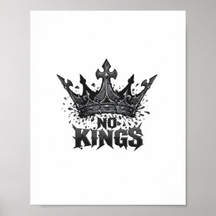 Keine Könige In Amerika Minimal Sauber Poster