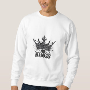 Keine Könige In Amerika Minimal Sauber Sweatshirt