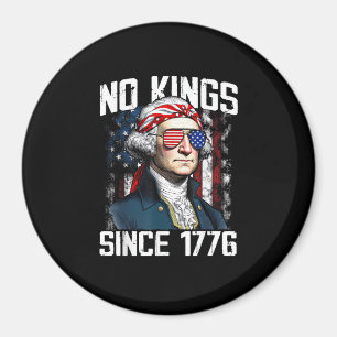 Keine Könige In Amerika Patrioten Vintage Grafik L Magnet