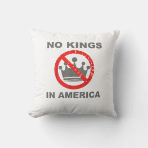 Keine Könige In Amerika Patriotischer Casual-Look Kissen