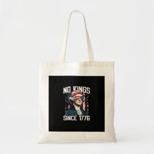 Keine Könige In Amerika Patriotischer Vintage-Graf Tragetasche