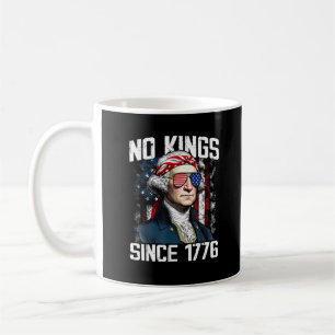 Keine Könige In Amerika Patriotisches Vintage-Graf Kaffeetasse