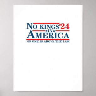 Keine Könige In Amerika Retro Klassiker Poster