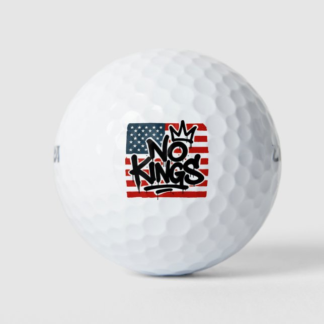 Keine Könige in Amerika Rettete Demokratie - ich v Golfball (Vorderseite)
