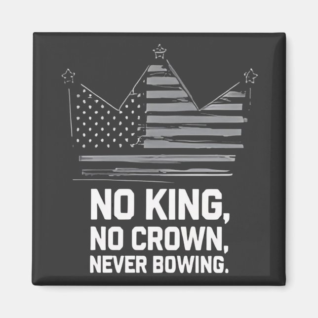 Keine Könige in Amerika Rettete Demokratie - ich v Magnet (Vorne)