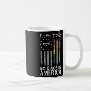 Keine Könige in Amerika seit 1776 Anti-Trump-T-Shi Kaffeetasse