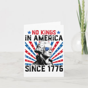 Keine Könige in Amerika seit 1776 bedrängte USA-Fl Karte