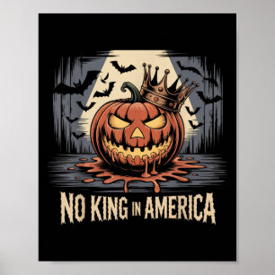 Keine Könige in Amerika seit 1776 bedrängte USA-Fl Poster