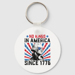 Keine Könige in Amerika seit 1776 bedrängte USA-Fl Schlüsselanhänger