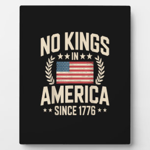 Keine Könige in Amerika seit 1776 Casual Cooles De Fotoplatte