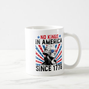 Keine Könige in Amerika seit 1776 Distressed Usa-F Kaffeetasse