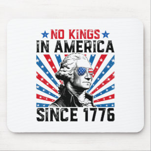 Keine Könige in Amerika seit 1776 Distressed Usa-F Mousepad