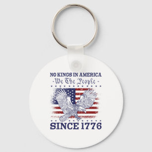 Keine Könige in Amerika seit 1776 Flag 4. Schlüsselanhänger