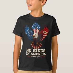 Keine Könige in Amerika seit 1776 Flag Amerika 5 T-Shirt