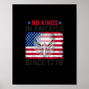 Keine Könige in Amerika seit 1776 Freedom Creative Poster