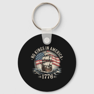 Keine Könige in Amerika seit 1776 Geist Patriotisc Schlüsselanhänger