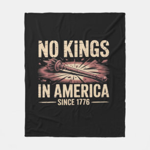Keine Könige in Amerika seit 1776 King Free Classi Fleecedecke