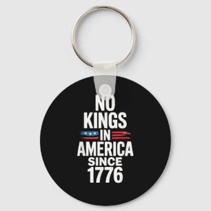 Keine Könige in Amerika seit 1776 Minimal Sauber Schlüsselanhänger