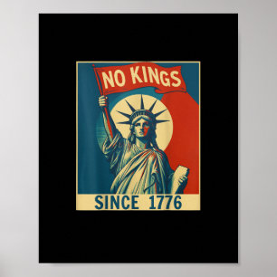 Keine Könige in Amerika seit 1776 Vintage Cooler S Poster