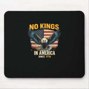 Keine Könige in Amerika seit 1776 Vintage-Grafik Mousepad