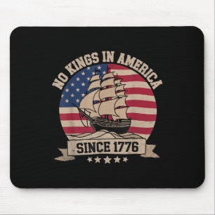 Keine Könige in Amerika seit 1776 Vintage Patrioti Mousepad