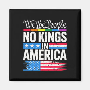 Keine Könige in Amerika Shirt, die Kings Patrioti Magnet