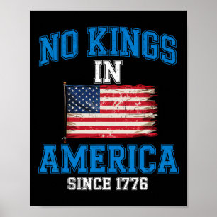 Keine Könige in Amerika Shirt, die Kings Patrioti  Poster