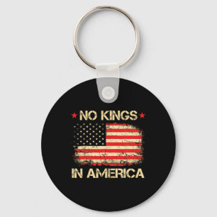 Keine Könige in Amerika Shirt Flagge Demokratie in Schlüsselanhänger