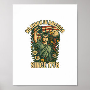 Keine Könige In Amerika Statue Der Gerechtigkeit F Poster