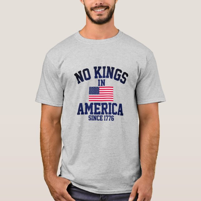 Keine Könige in Amerika T-Shirt (Vorderseite)