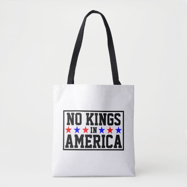 Keine Könige in Amerika Tote Tasche (Vorderseite)