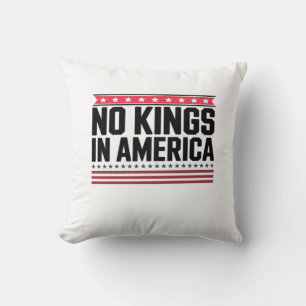 Keine Könige in Amerika USA Bold Design Kissen
