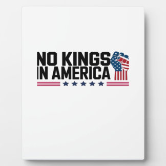 Keine Könige in Amerika USA Kreativ Casual Fotoplatte