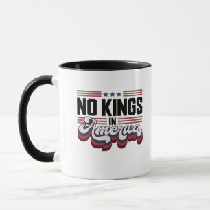 Keine Könige in Amerika USA Retro-Klassiker Tasse