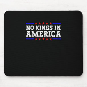 Keine Könige in Amerika widerstehen Retro-Vintage- Mousepad