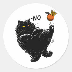 Keine Könige in Amerika Wir, das politische Shirt  Runder Aufkleber