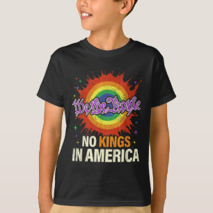 Keine Könige In Amerika Wir Das Volk Politisch Ret T-Shirt