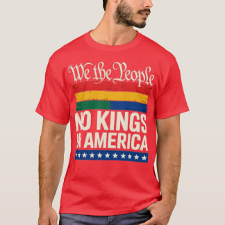 Keine Könige In Amerika Wir Das Volk Politisch T-Shirt