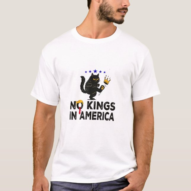 Keine Könige In Amerika Wir, Das Volk Politische M T-Shirt (Vorderseite)