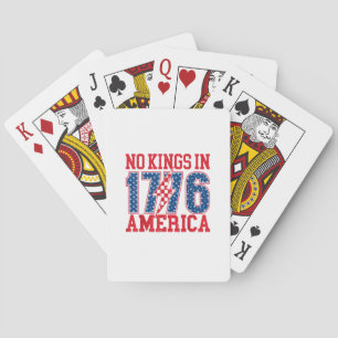 Keine Könige In Amerika Wir Das Volk Vintage Spielkarten