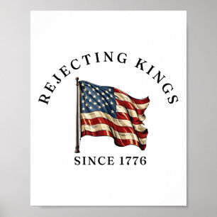 Keine Könige In Amerika Wir Das Volk Widerstehen U Poster
